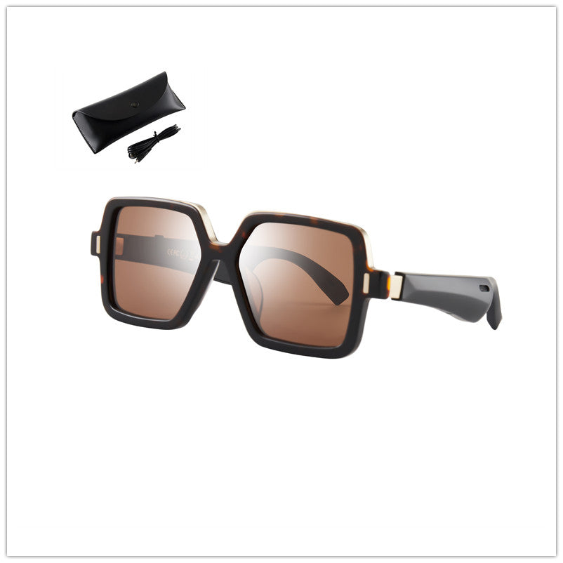 With Charger Smart Glasses Bluetooth