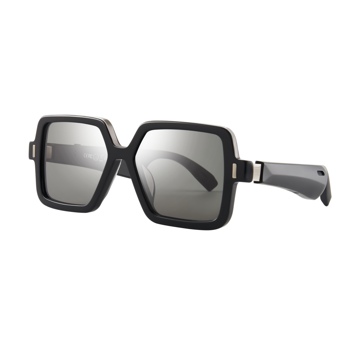 With Charger Smart Glasses Bluetooth