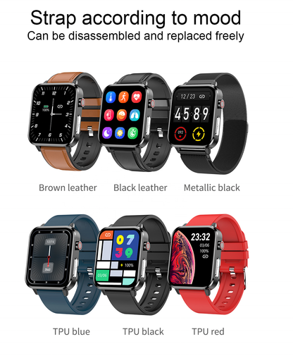Smart Watches Fitness Tracker Temperature